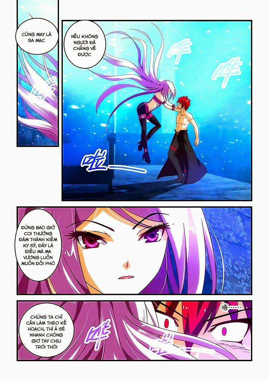 Ma Vương Và Dũng Sĩ Và Thánh Kiếm Thần Điện Chapter 18 trang 9