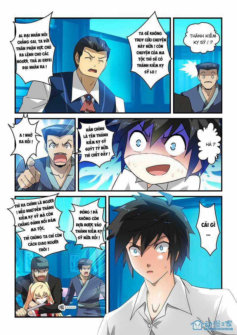 Ma Vương Và Dũng Sĩ Và Thánh Kiếm Thần Điện Chapter 23 trang 3