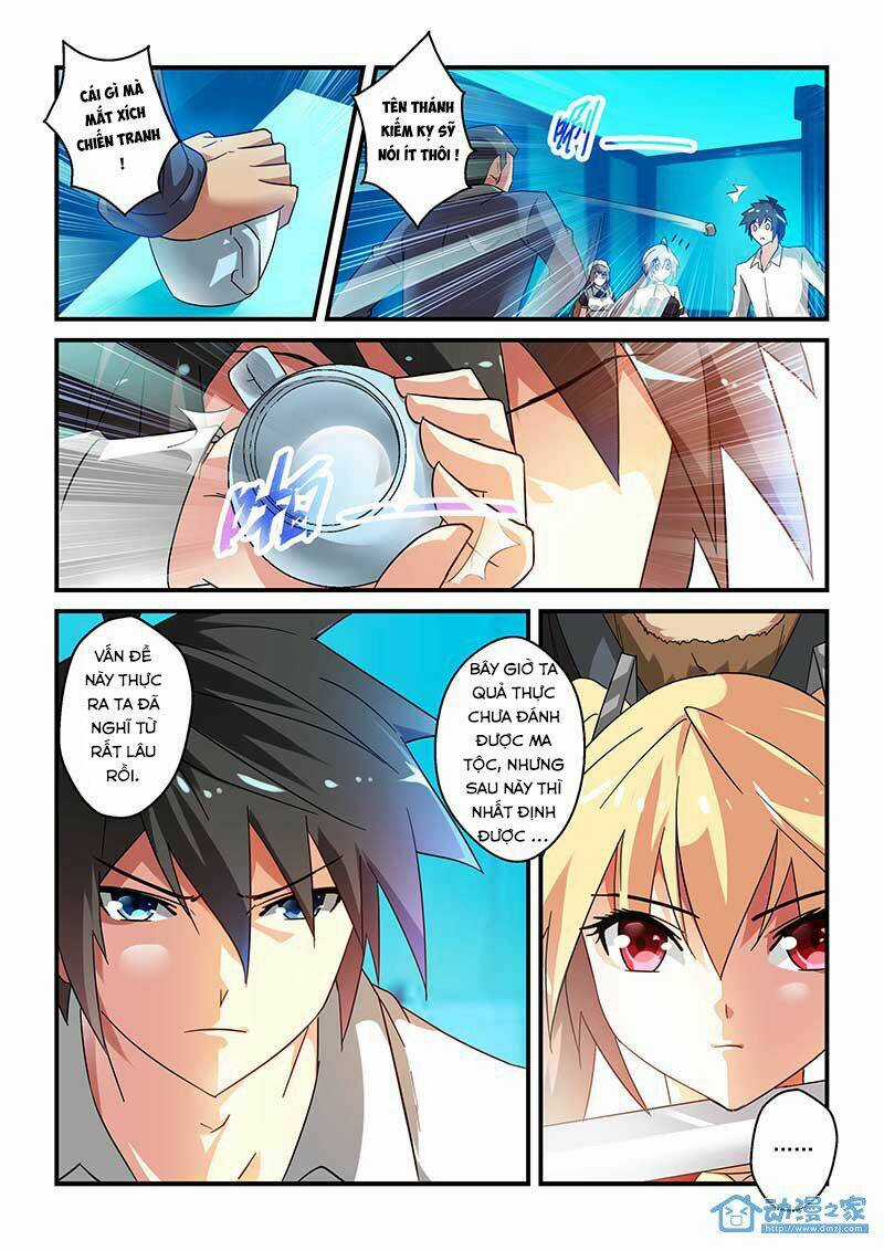 Ma Vương Và Dũng Sĩ Và Thánh Kiếm Thần Điện Chapter 23 trang 4