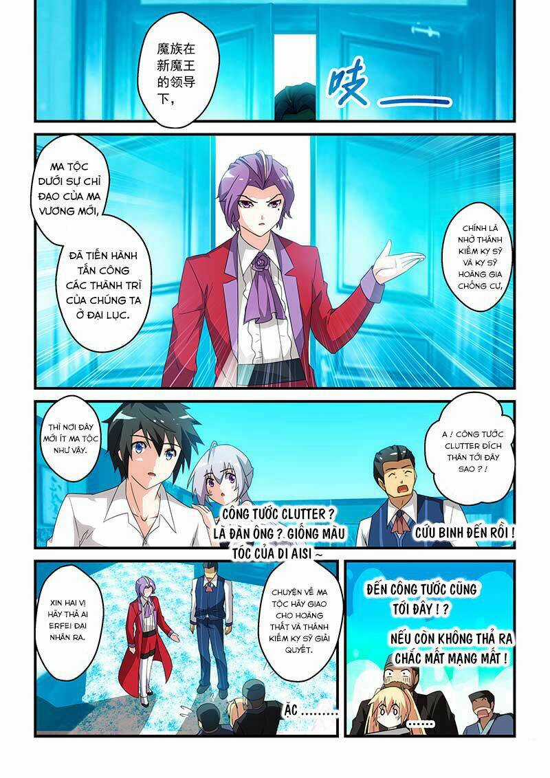 Ma Vương Và Dũng Sĩ Và Thánh Kiếm Thần Điện Chapter 23 trang 8