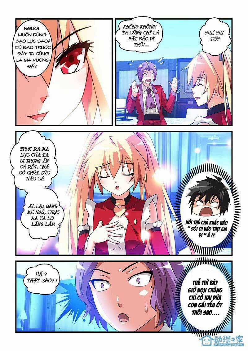 Ma Vương Và Dũng Sĩ Và Thánh Kiếm Thần Điện Chapter 24 trang 8