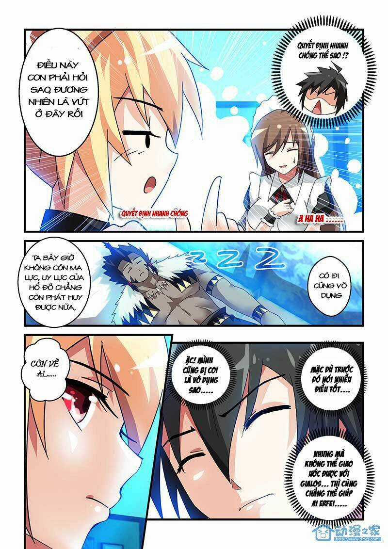 Ma Vương Và Dũng Sĩ Và Thánh Kiếm Thần Điện Chapter 25 trang 8