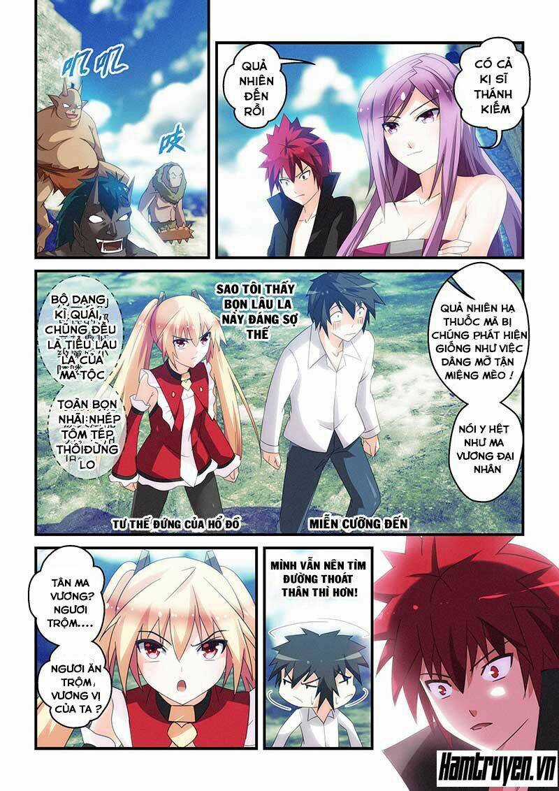 Ma Vương Và Dũng Sĩ Và Thánh Kiếm Thần Điện Chapter 27 trang 7