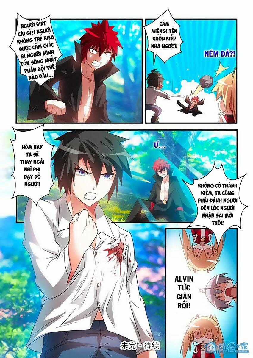 Ma Vương Và Dũng Sĩ Và Thánh Kiếm Thần Điện Chapter 28 trang 11