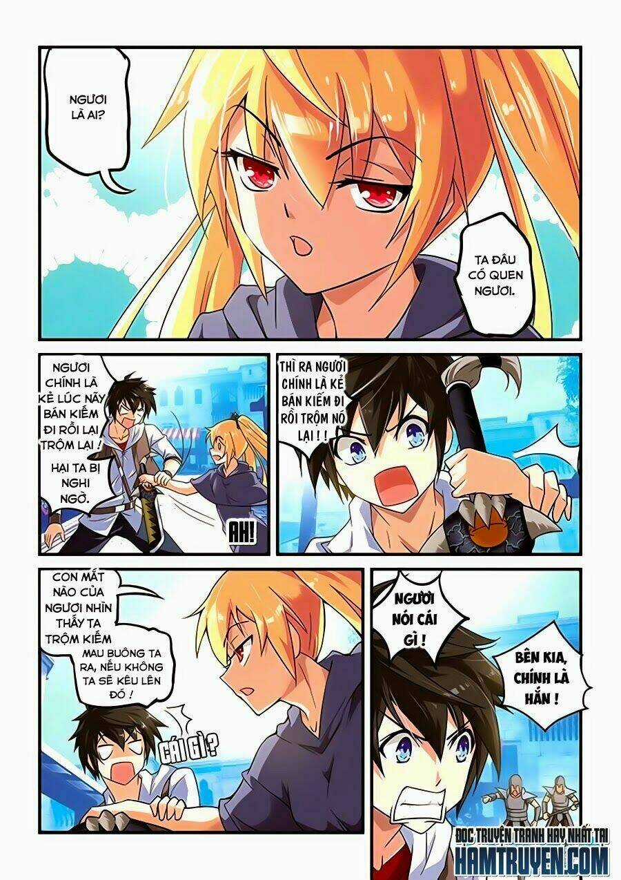 Ma Vương Và Dũng Sĩ Và Thánh Kiếm Thần Điện Chapter 3 trang 2