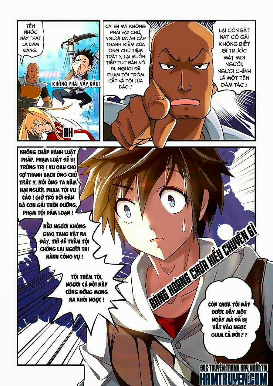 Ma Vương Và Dũng Sĩ Và Thánh Kiếm Thần Điện Chapter 3 trang 5