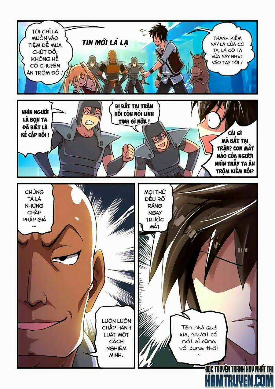 Ma Vương Và Dũng Sĩ Và Thánh Kiếm Thần Điện Chapter 3 trang 6