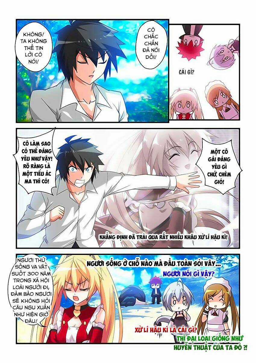 Ma Vương Và Dũng Sĩ Và Thánh Kiếm Thần Điện Chapter 31 trang 5