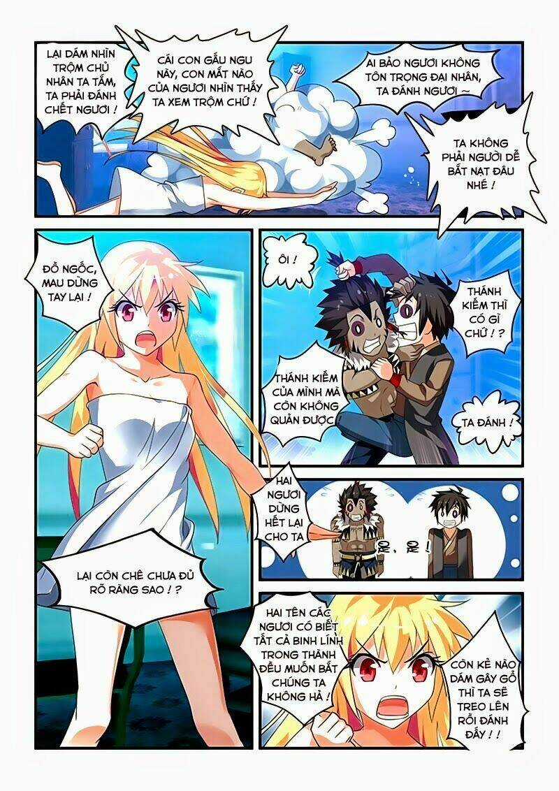 Ma Vương Và Dũng Sĩ Và Thánh Kiếm Thần Điện Chapter 6 trang 9