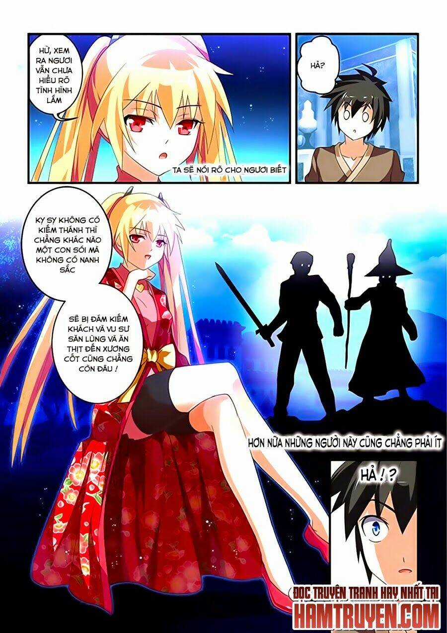 Ma Vương Và Dũng Sĩ Và Thánh Kiếm Thần Điện Chapter 7 trang 4