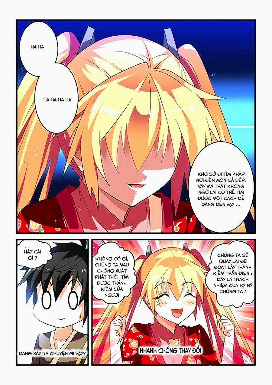 Ma Vương Và Dũng Sĩ Và Thánh Kiếm Thần Điện Chapter 7 trang 9