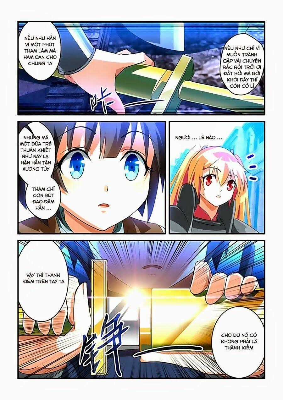 Ma Vương Và Dũng Sĩ Và Thánh Kiếm Thần Điện Chapter 8 trang 9