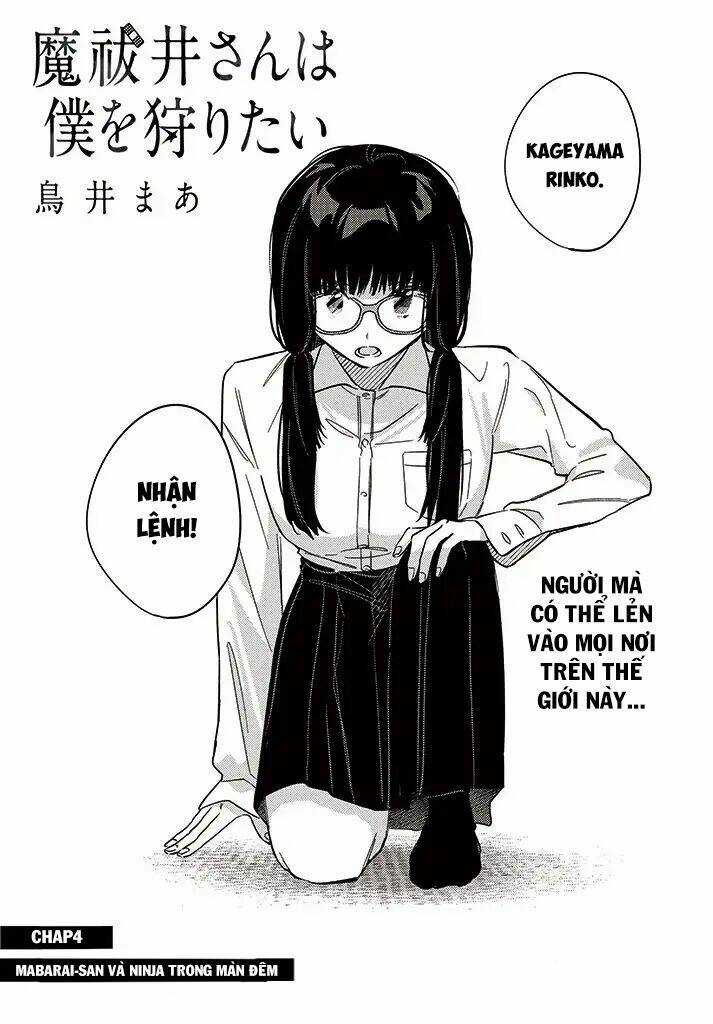 Mabarai-San Cố Gắng Săn Tôi! Chapter 4 trang 2