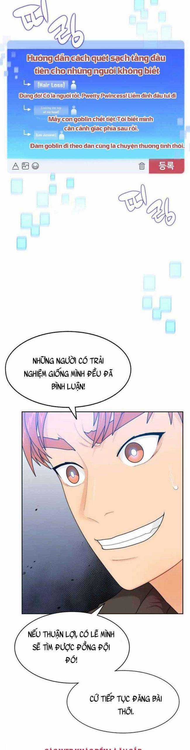 Mắc Kẹt Trong Tòa Tháp Thử Thách Chapter 3 trang 29