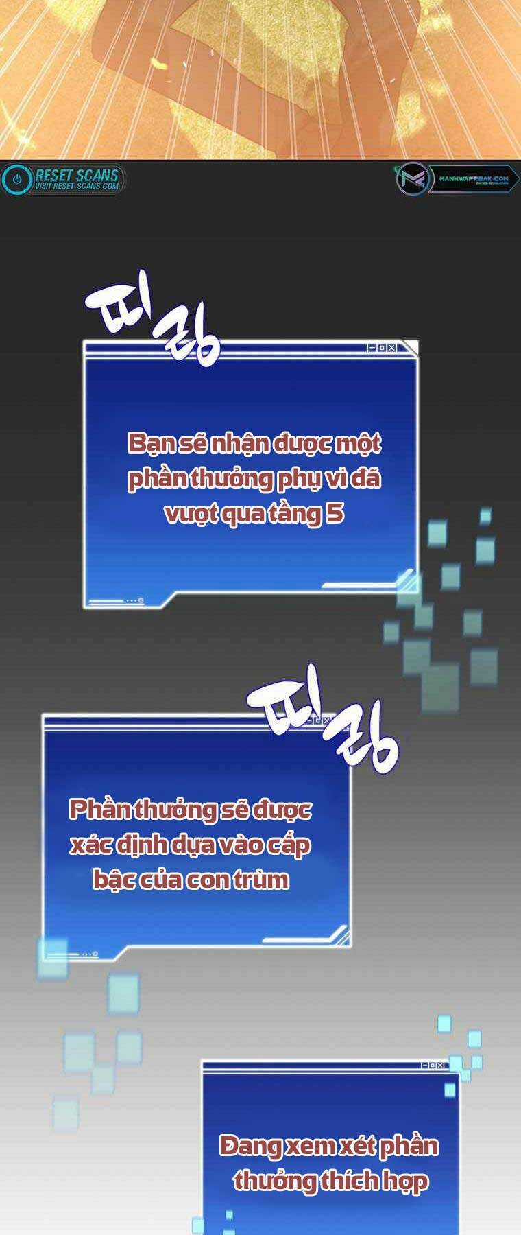 Mắc Kẹt Trong Tòa Tháp Thử Thách Chapter 5 trang 51