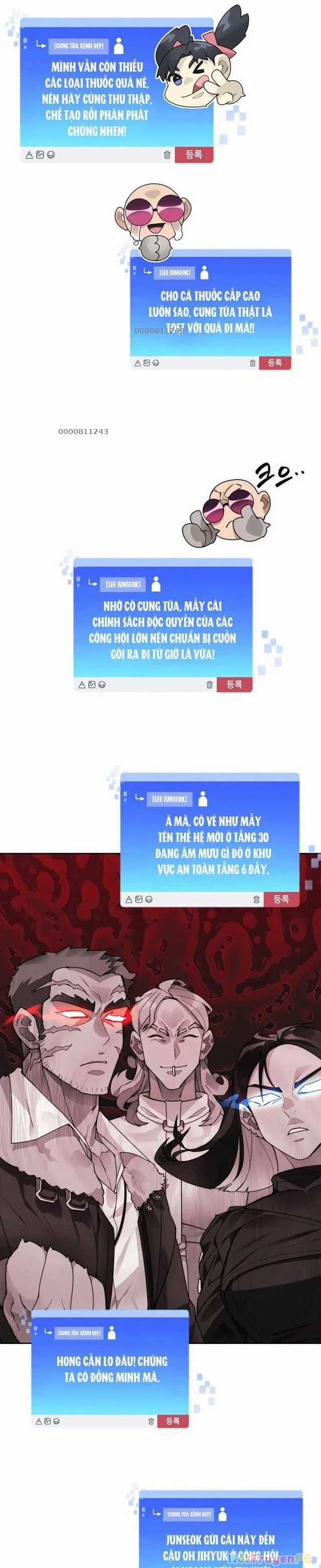 Mắc Kẹt Trong Tòa Tháp Thử Thách Chapter 58 trang 7