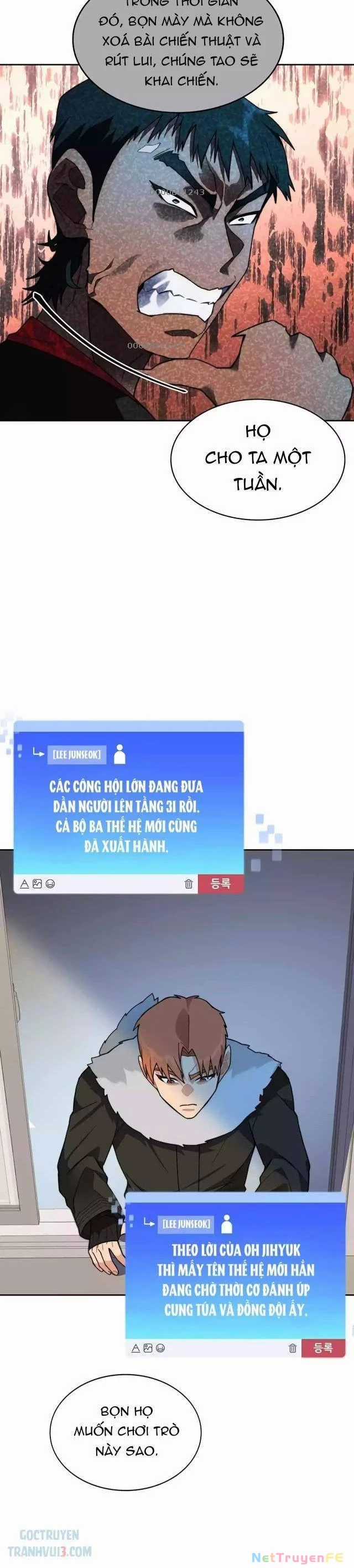 Mắc Kẹt Trong Tòa Tháp Thử Thách Chapter 63 trang 20