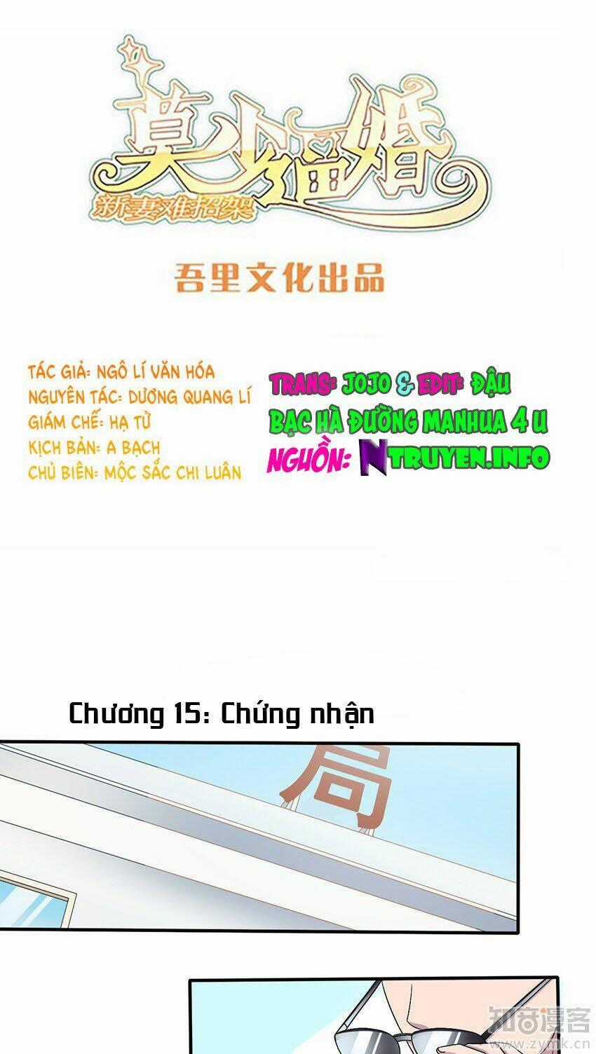 Mạc Thiếu Bức Hôn: Vợ Mới Khó Chống Đỡ Chapter 15 trang 0