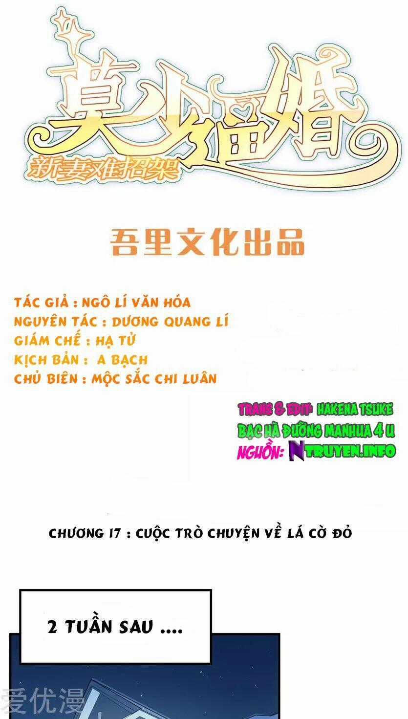 Mạc Thiếu Bức Hôn: Vợ Mới Khó Chống Đỡ Chapter 17 trang 0