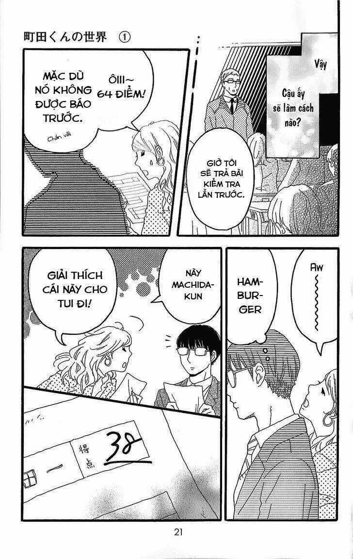 Machida-Kun No Sekai Chapter 1 trang 17