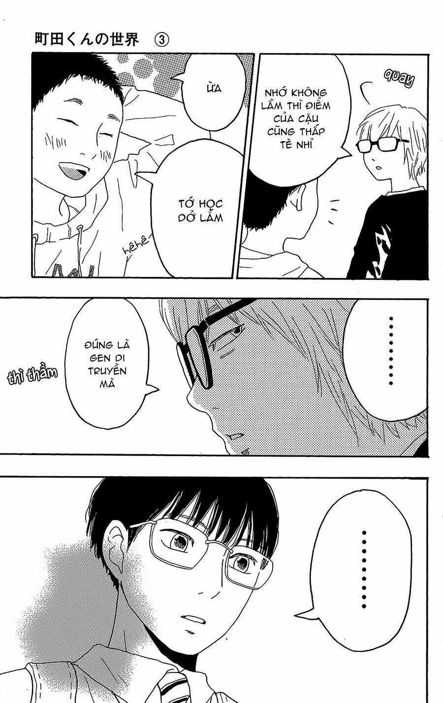 Machida-Kun No Sekai Chapter 10 trang 19