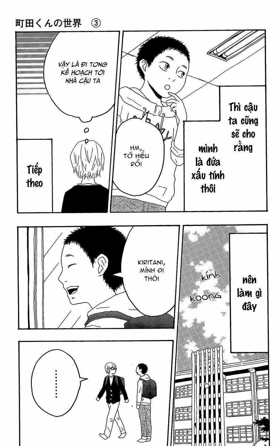 Machida-Kun No Sekai Chapter 10 trang 9