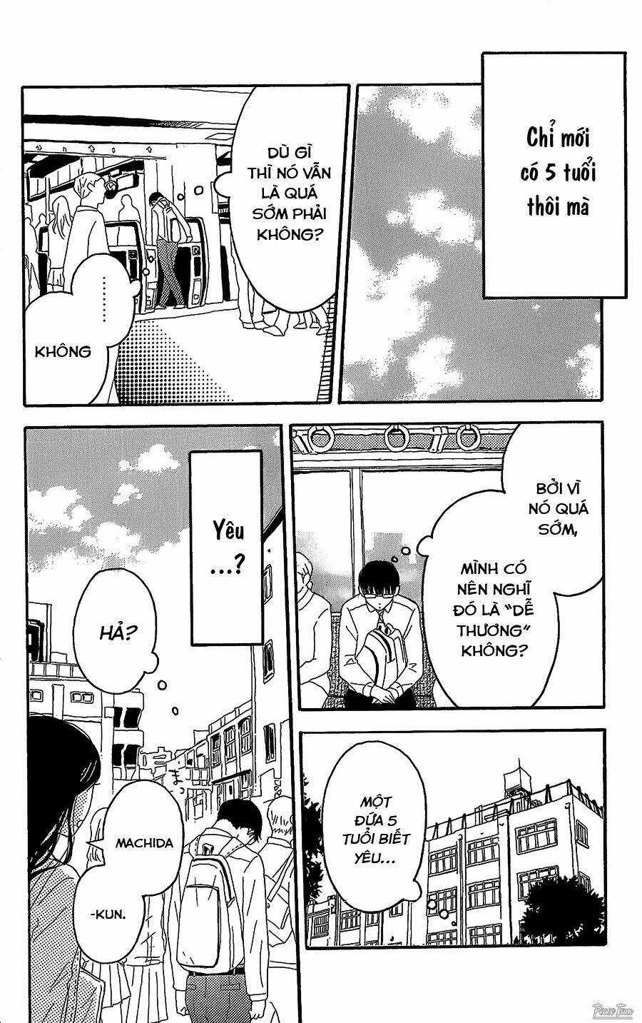 Machida-Kun No Sekai Chapter 3 trang 4