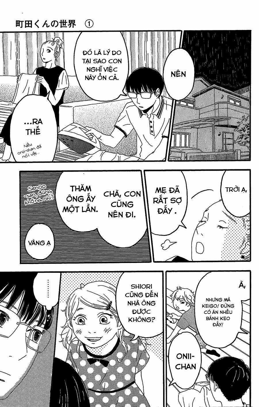 Machida-Kun No Sekai Chapter 4 trang 19