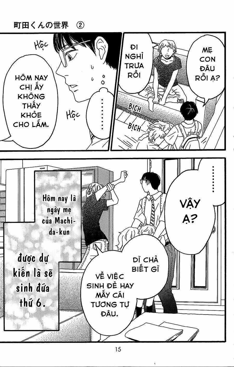 Machida-Kun No Sekai Chapter 5 trang 10