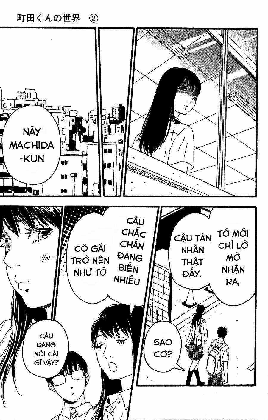 Machida-Kun No Sekai Chapter 6 trang 9