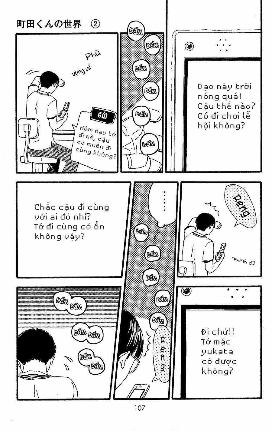 Machida-Kun No Sekai Chapter 7 trang 16