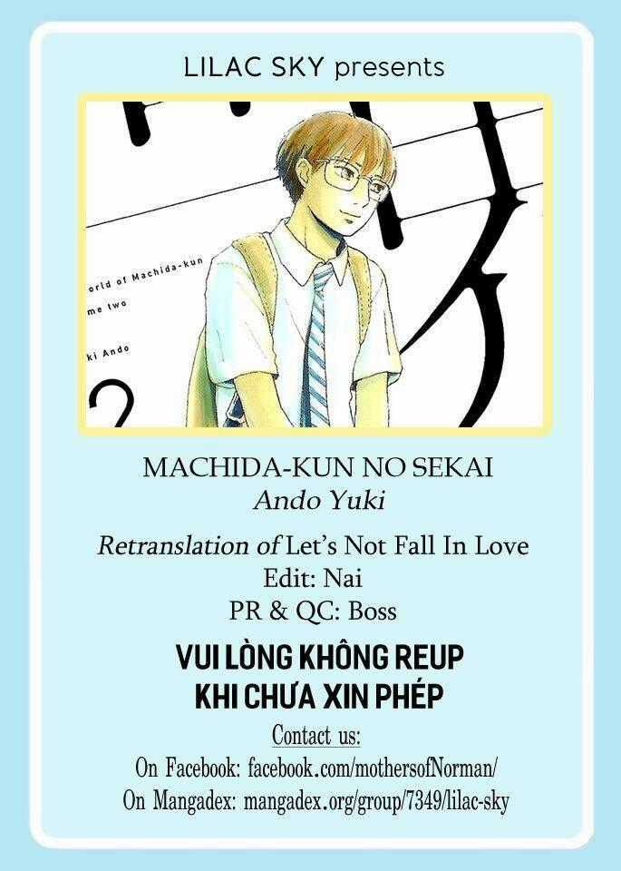 Machida-Kun No Sekai Chapter 8 trang 42