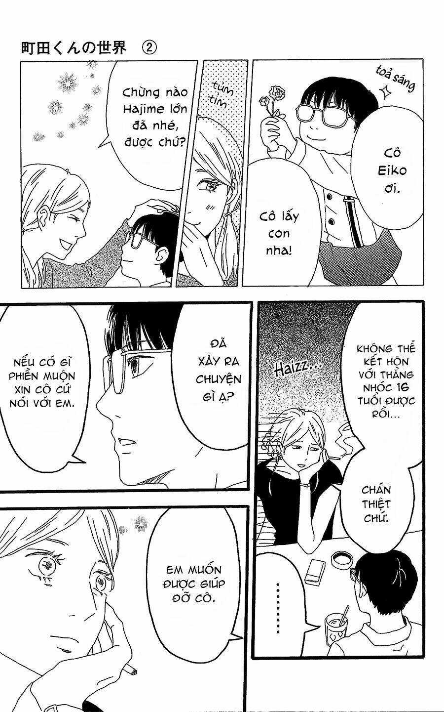 Machida-Kun No Sekai Chapter 8 trang 8