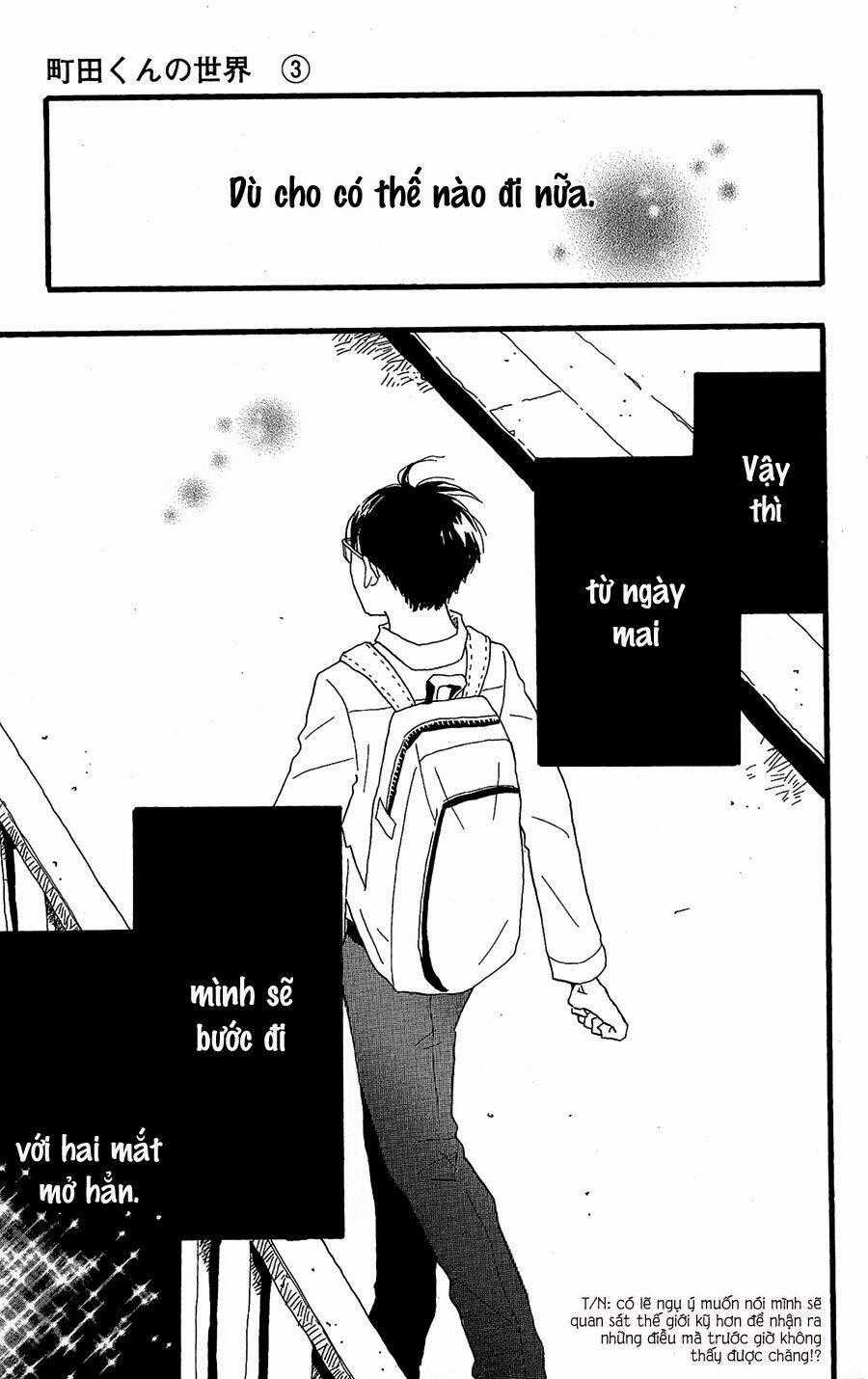 Machida-Kun No Sekai Chapter 9 trang 36