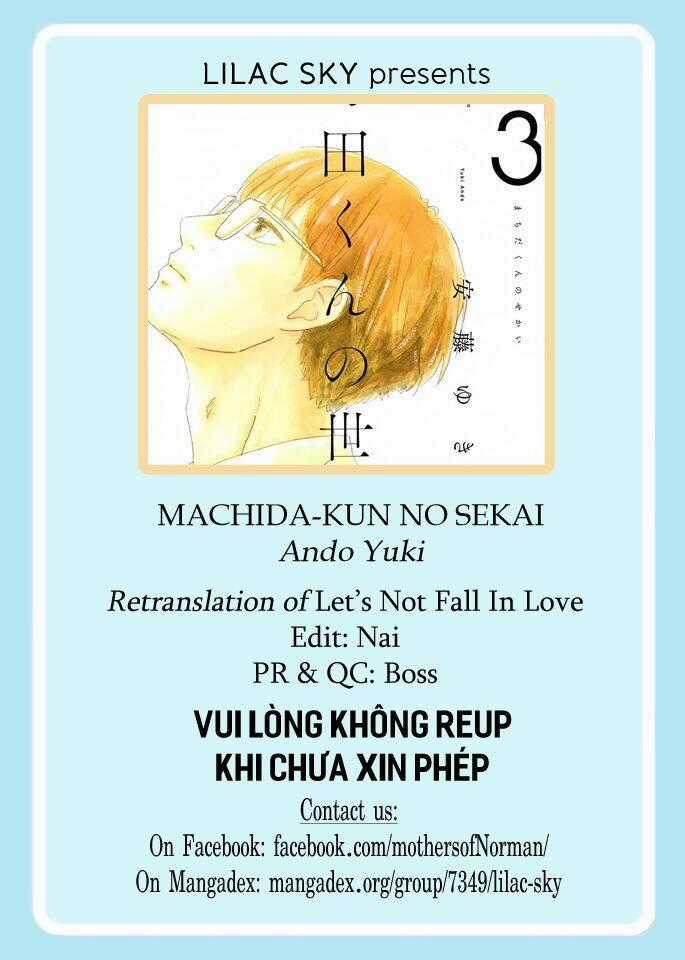 Machida-Kun No Sekai Chapter 9 trang 37