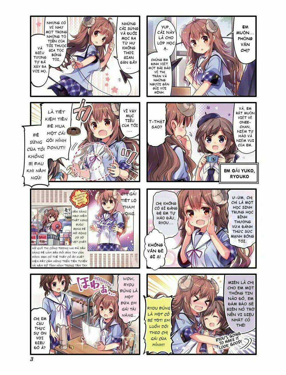 Machikado Mazoku Chapter 0 trang 5