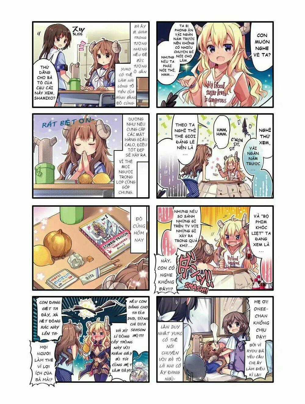 Machikado Mazoku Chapter 0 trang 9