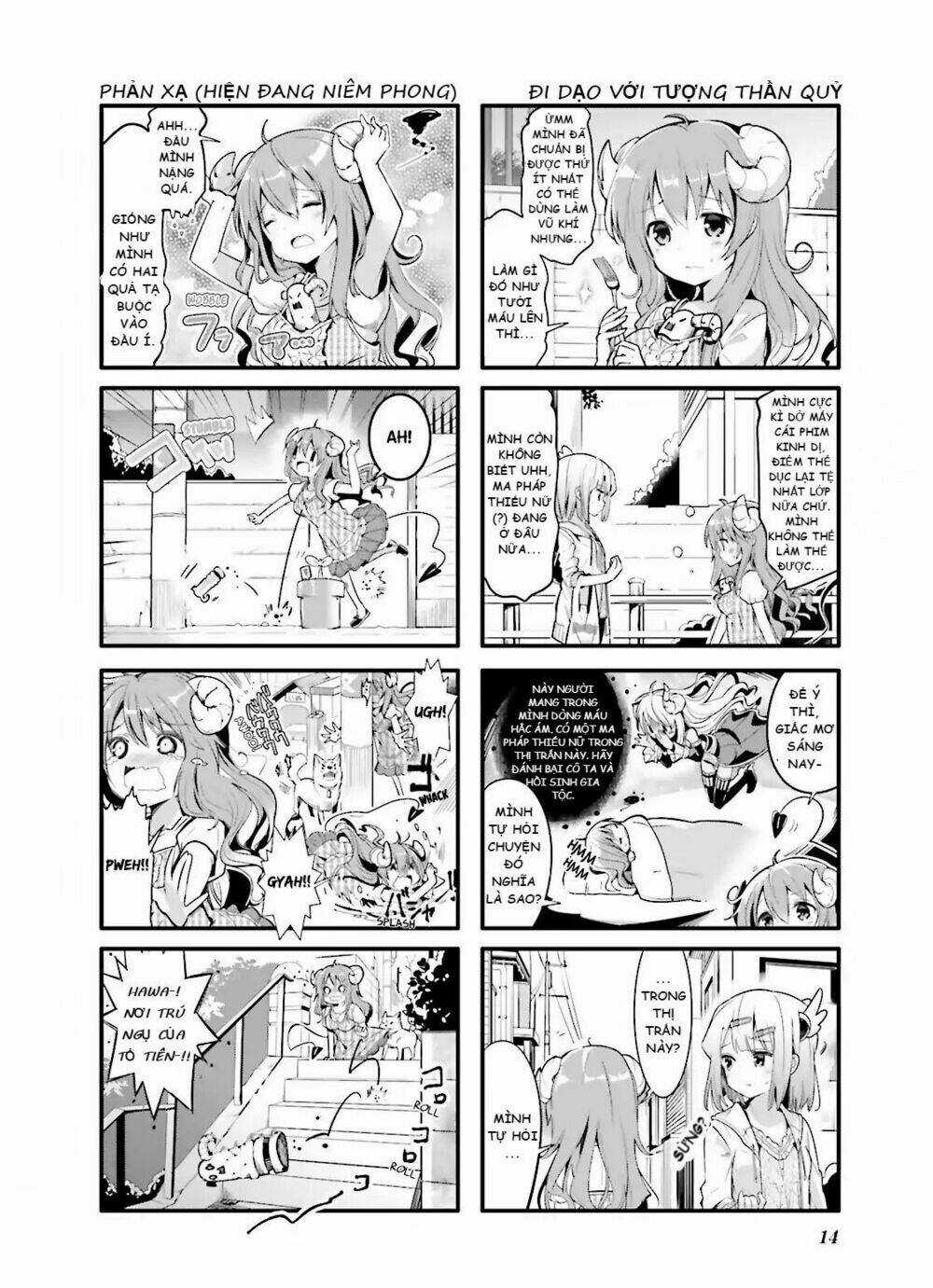 Machikado Mazoku Chapter 1 trang 7