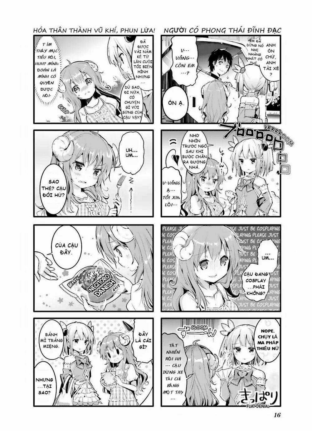 Machikado Mazoku Chapter 1 trang 9