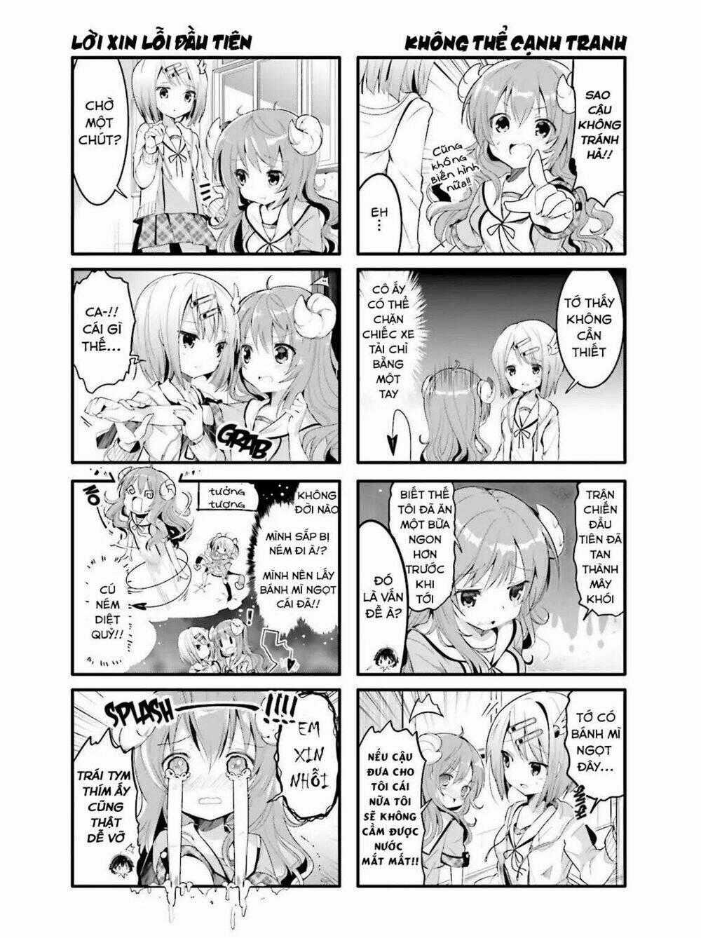 Machikado Mazoku Chapter 2 trang 8