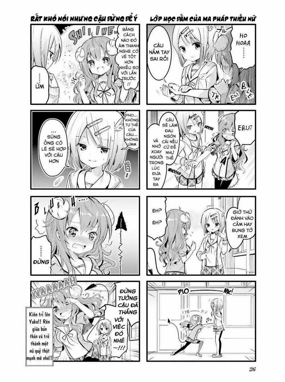 Machikado Mazoku Chapter 2 trang 9