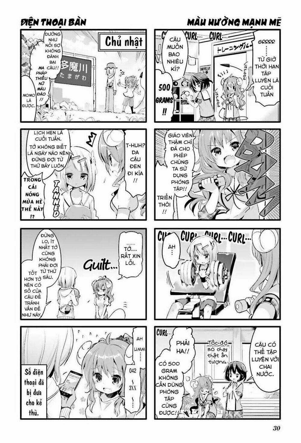 Machikado Mazoku Chapter 3 trang 4