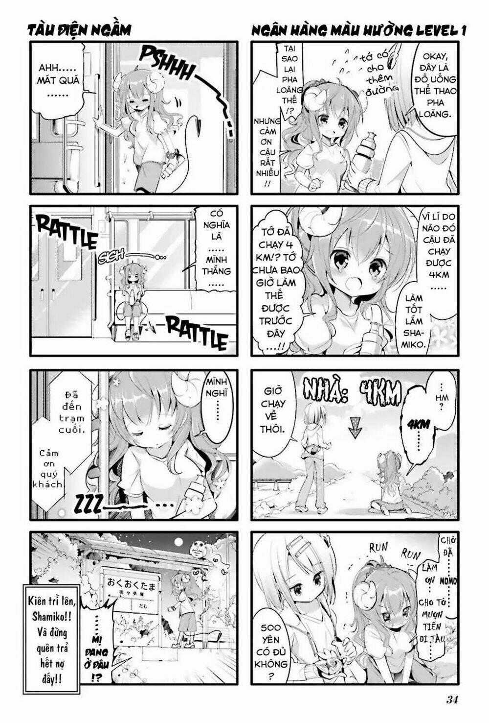 Machikado Mazoku Chapter 3 trang 8