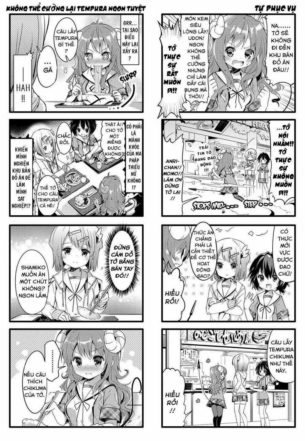 Machikado Mazoku Chapter 4 trang 6