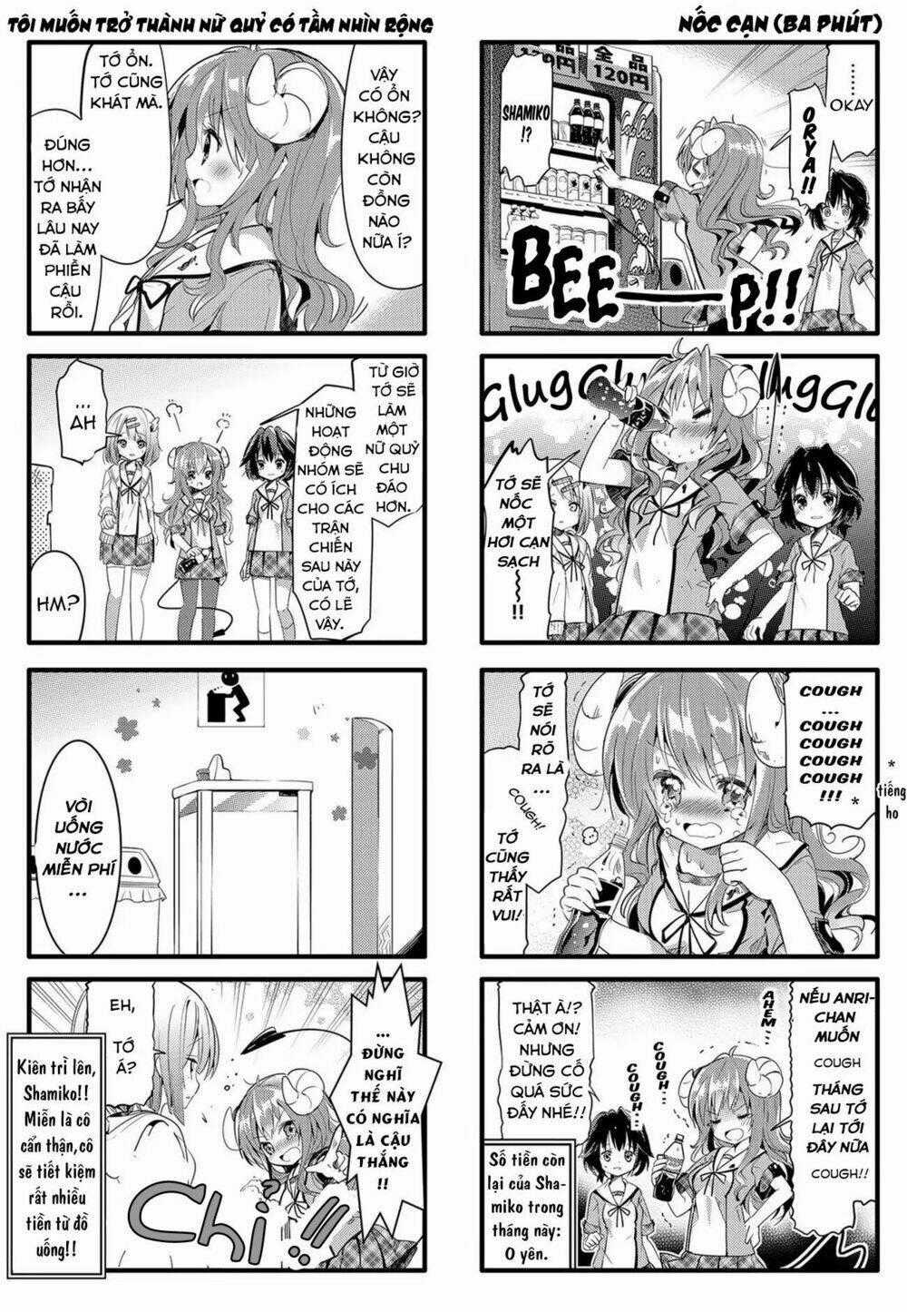 Machikado Mazoku Chapter 4 trang 8
