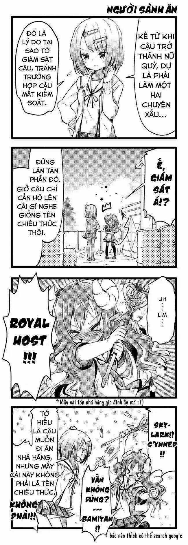 Machikado Mazoku Chapter 6 trang 10