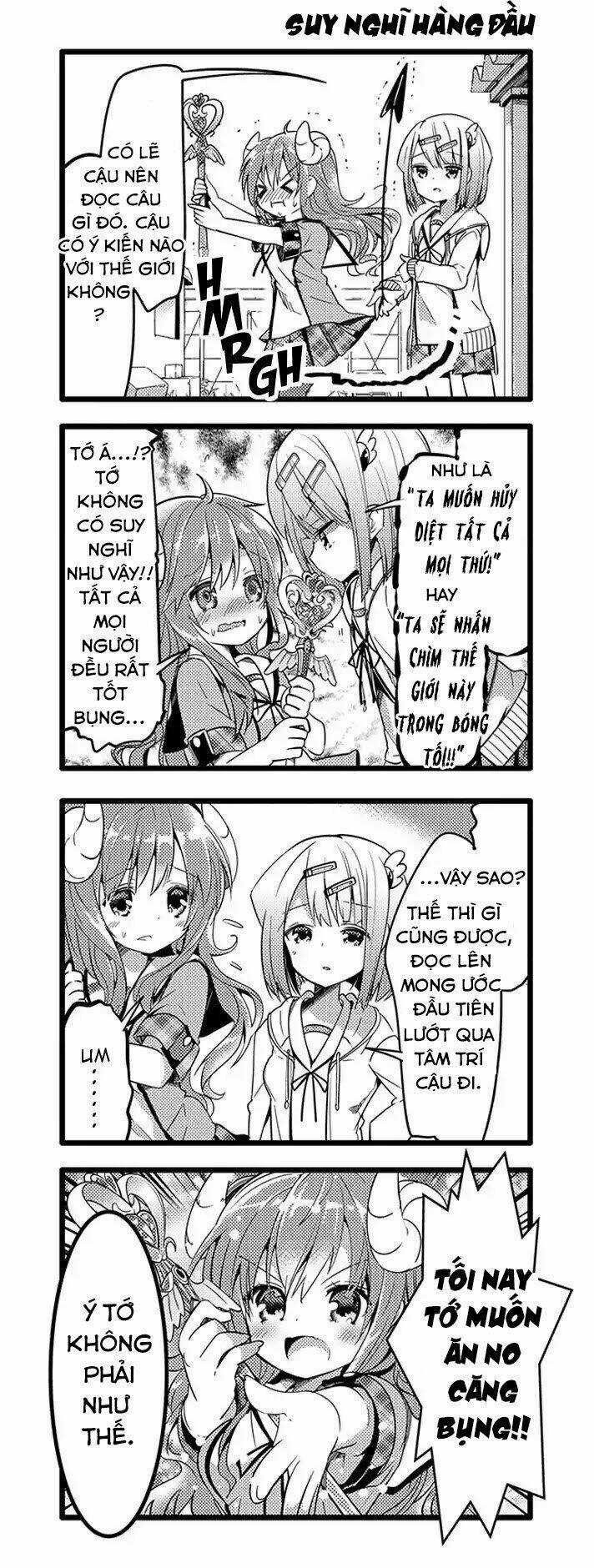 Machikado Mazoku Chapter 6 trang 8