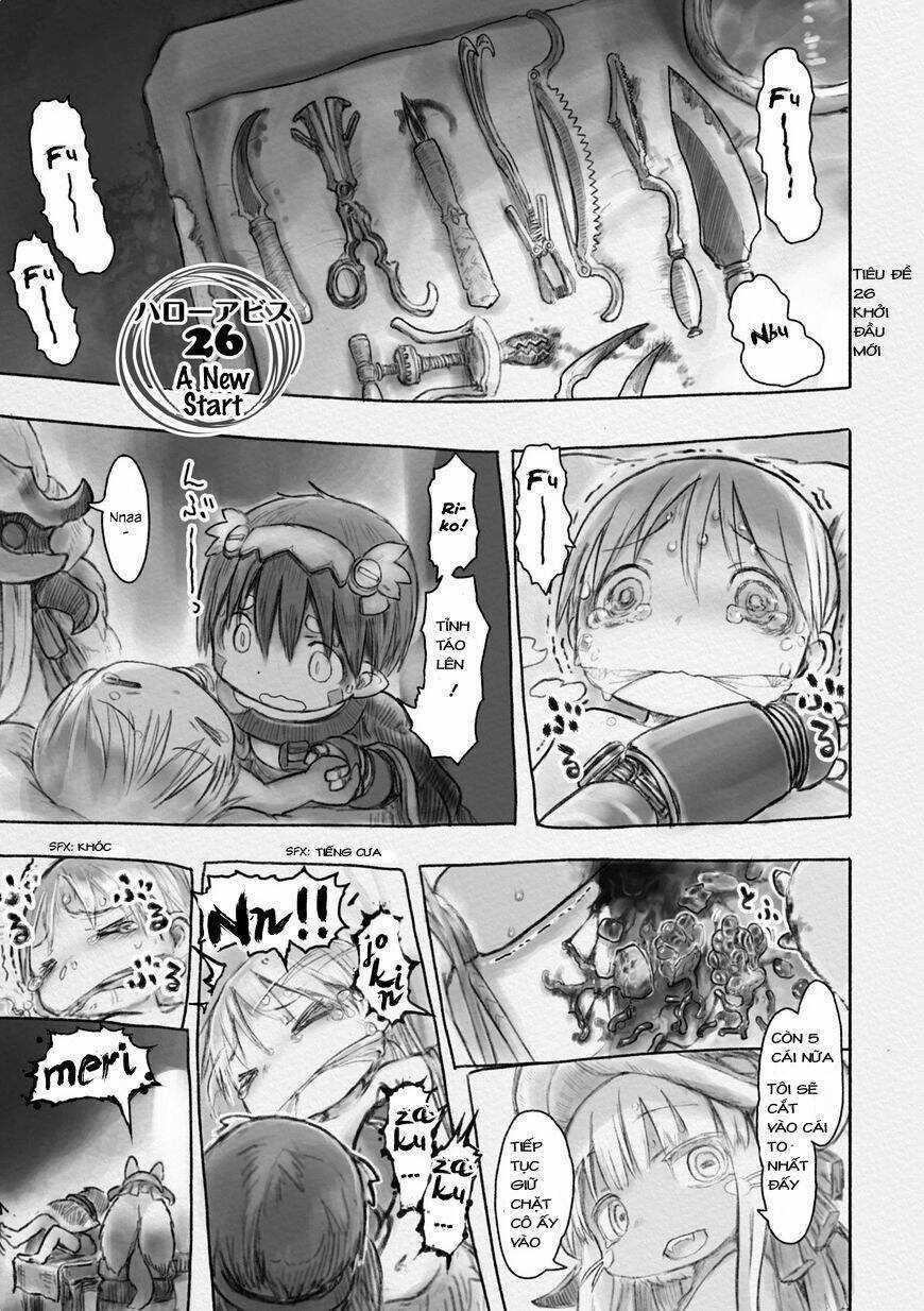 Made In Abyss Chapter 26 trang 0