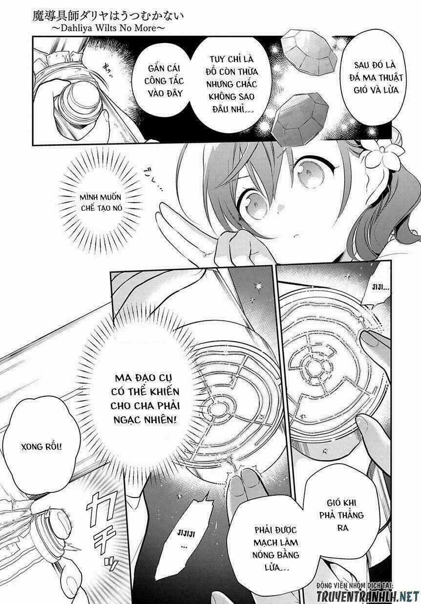 Madougushi Dahliya Wa Utsumukanai ~Kyou Kara Jiyuu Na Shokunin Life~ Vol 1 Chapter 0 trang 12