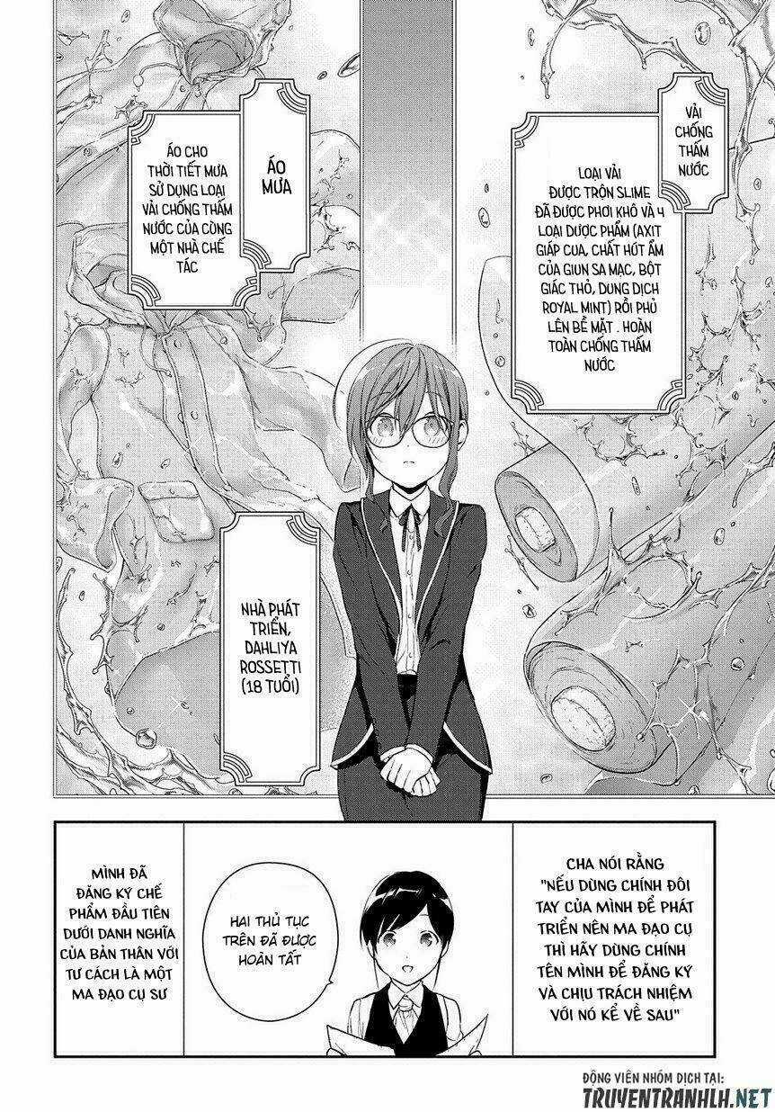 Madougushi Dahliya Wa Utsumukanai ~Kyou Kara Jiyuu Na Shokunin Life~ Vol 1 Chapter 1.1 trang 26